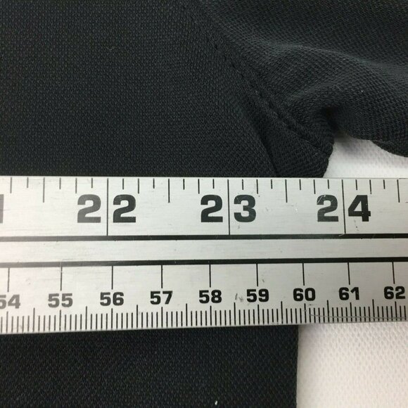 Croft & Barrow Womens Black Short Sleeve Crew Neck Shirt Size Large - Picture 6 of 6